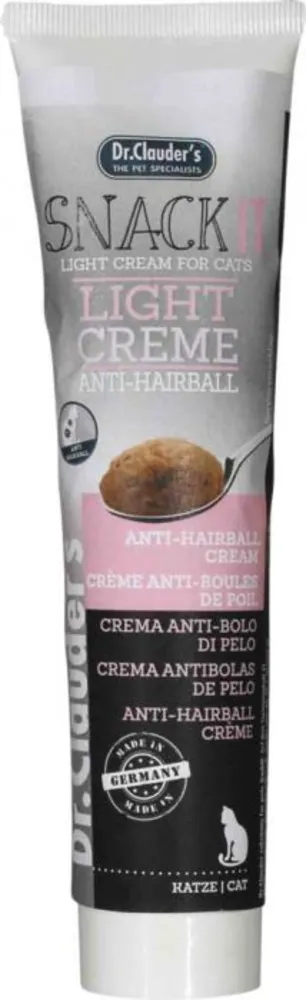 Snak it Light crème Anti-hairball dr clauder's
